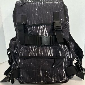 Burton Black and white Backpack for Men